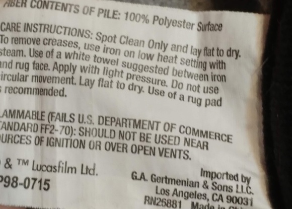 Star wars area rug - Picture 4 of 8